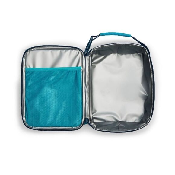 Kids Insulated Reusable Lunch Box with Antimicrobial Liner & Water Bottle Holder - Picture 9 of 9